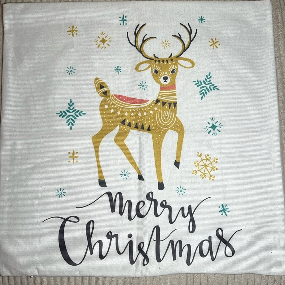 3pk Christmas Decor Pillow Cases